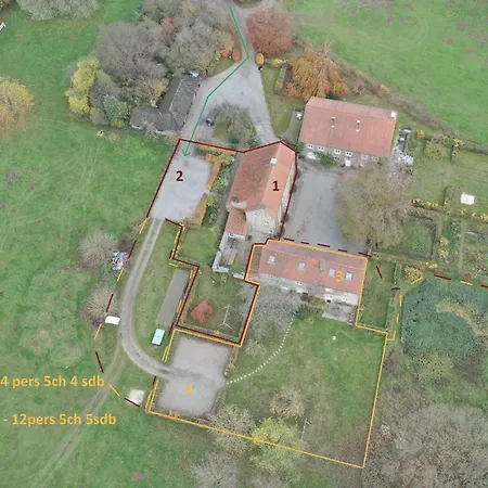 Ferme De L'airbois - 12pers Et 14pers Ferienhaus *